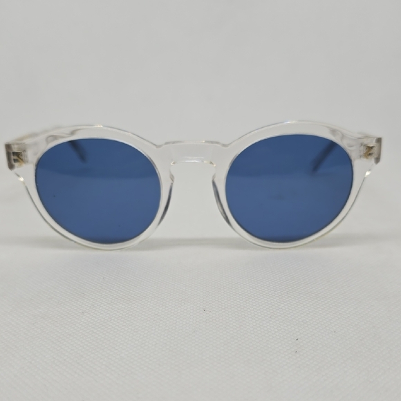 Porta Romana Transparent Gold Accent Glasses - Picture 1 of 5